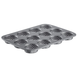 Teglia Forata In Acciaio Antiaderente Per 12 Mini Hamburger – Westmark Teglia Forata In Acciaio Antiaderente Per 12 Mini Hamburger – Westmark