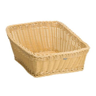 Cestino Da Buffet In Finto Vimini Beige – Westmark