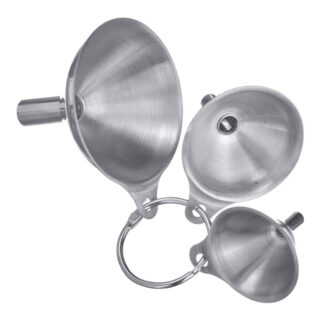Set 3 Imbuti In Acciaio Inox – Westmark