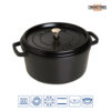 Cocotte Ghisa Tonda Nera Staub – Staub