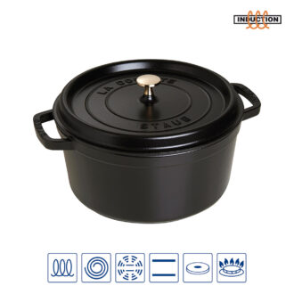 Cocotte Ghisa Tonda Nera Staub – Staub