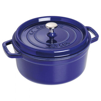 Cocotte Ghisa Tonda Blu Staub – Staub