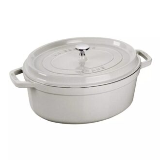 Tegame Ghisa Ovale Bianco Staub – Staub