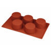Stampo Formaflex Muffin In Silicone 6 Impronte – Happy Flex