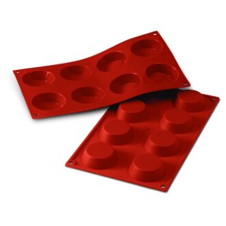 Stampo Formaflex Tartelletta In Silicone 8 Impronte – Silikomart Stampo Formaflex Tartelletta In Silicone 8 Impronte – Silikomart