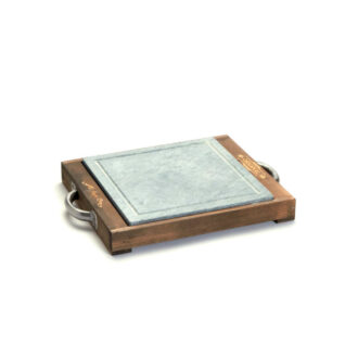 Pietra Ollare Quadrata Con Base In Legno Linea Vintage – Bisetti Pietra Ollare Quadrata Con Base In Legno Linea Vintage – Bisetti