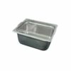 Bacinella Gastronorm 1/2 In Acciaio Con Manici Retraibili