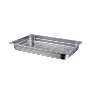 Bacinelle Gastronorm 1/1 Forate In Acciaio Inox – Mori 2A