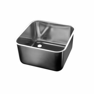 Vasca Inox Quadrata H 250 mm Con Piletta – Mori 2A Vasca Inox Quadrata H 250 mm Con Piletta – Mori 2A