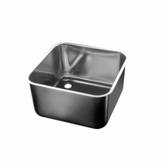 Vasca Inox Rettangolare H 300 mm Con Piletta – Mori 2A Vasca Inox Rettangolare H 300 mm Con Piletta – Mori 2A