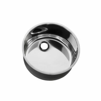 Vasca Tonda In Acciaio Inox Con Piletta – Mori 2A Vasca Tonda In Acciaio Inox Con Piletta – Mori 2A