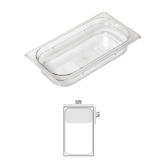 Bacinelle Gastronorm 1/3 In Policarbonato – Mori 2A Bacinelle Gastronorm 1/3 In Policarbonato – Mori 2A