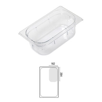 Bacinelle Gastronorm 1/4 In Policarbonato – Mori 2A