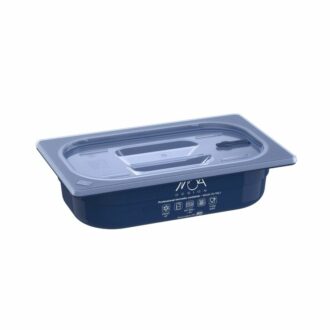 Contenitore GN 1/4 In Polipropilene Blu Scuro – MOA Contenitore GN 1/4 In Polipropilene Blu Scuro – MOA