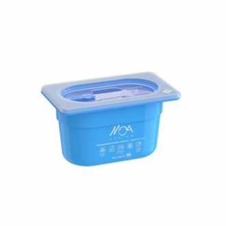 Contenitore GN 1/9 In Polipropilene Azzurro – MOA Contenitore GN 1/9 In Polipropilene Azzurro – MOA