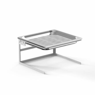 Modulo Buffet Completo Di Alzata 2/3 H 200 mm, Contenitore GN 2/3, Teglia Forata E Piastra – MOA Modulo Buffet Completo Di Alzata 2/3 H 200 mm, Contenitore GN 2/3, Teglia Forata E Piastra – MOA