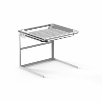 Modulo Buffet Completo Di Alzata 2/3 H 300 mm, Contenitore GN 2/3, Teglia Forata E Piastra – MOA Modulo Buffet Completo Di Alzata 2/3 H 300 mm, Contenitore GN 2/3, Teglia Forata E Piastra – MOA
