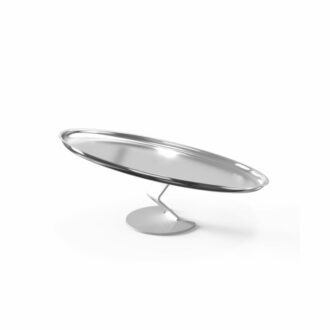 Modulo Buffet Completo Con Alzatina Inclinata E Vassoio Tondo Inox Ø 290 mm – MOA Modulo Buffet Completo Con Alzatina Inclinata E Vassoio Tondo Inox Ø 290 mm – MOA
