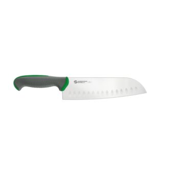 Coltello Santoku Lama Alveolata Verde Linea Tecna – Ambrogio Sanelli