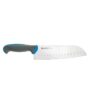Coltello Santoku Lama Alveolata Blu Linea Tecna – Ambrogio Sanelli
