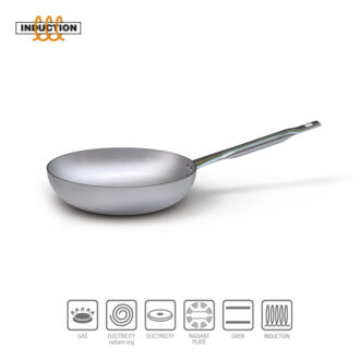 Padella Alta A Saltare Alluminio Induzione 4 mm – Ø 32 x H 7,5 cm – Ballarini Professionale