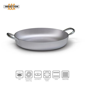 Tegame A 2 Maniglie Alluminio Induzione 4 mm – Ballarini Professionale