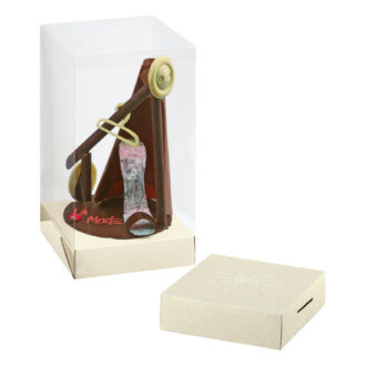 Scatola Portauovo con Base Pelle Bianca – Scotton