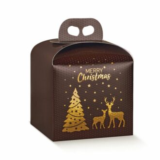 Scatola Portapanettone Magical Winter – Scotton