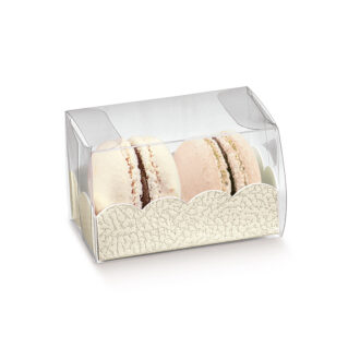 Scatola Portamacaron In Pelle Bianca – Scotton Scatola Portamacaron In Pelle Bianca – Scotton