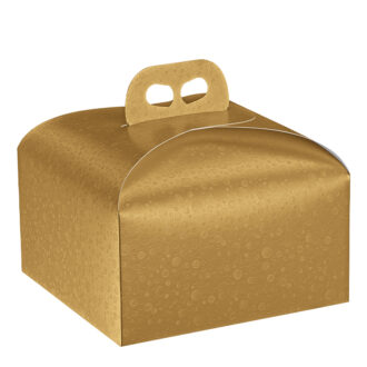 Scatole Portapanettone Sfere Oro Scatole Portapanettone Sfere Oro