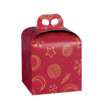 Scatole Portapanettone Red Universe Scatole Portapanettone Red Universe