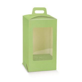 Scatola Portauovo Con Finestra Fibra Verde – Scotton
