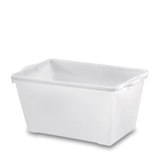 Bacinella Rettangolare Bianca – Giganplast