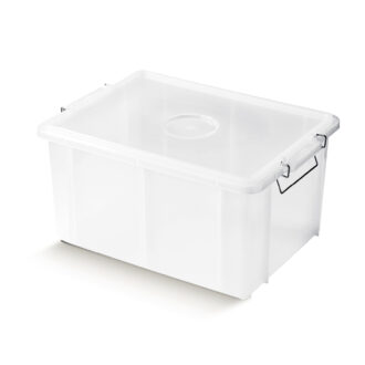 Cassetta Box Bianca Con Coperchio – Giganplast