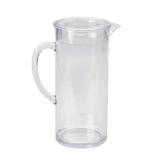 Caraffa In Plastica SAN Con Coperchio 2 lt – Tablecraft