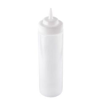 Dispenser Neutro Premibile Per Salse Con Punta Conica Apertura 63 mm – Tablecraft Dispenser Neutro Premibile Per Salse Con Punta Conica Apertura 63 mm – Tablecraft