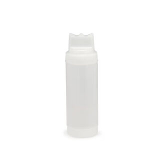 Dispenser Neutro Per Salse Con 3 Uscite E Tappo In HDPE – Tablecraft Dispenser Neutro Per Salse Con 3 Uscite E Tappo In HDPE – Tablecraft
