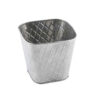 Cestino Quadrato In Acciaio Inox Per Fritti Linea Lattice – Tablecraft