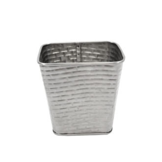 Cestino Quadrato In Acciaio Inox Per Fritti Linea Brickhouse – Tablecraft