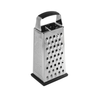 Grattugia In Acciaio Inox 4 Lati Con Base Antiscivolo – Tablecraft