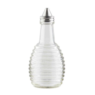 Mini Bottiglia In Vetro Per Olio/Aceto Linea Beehive – Tablecraft