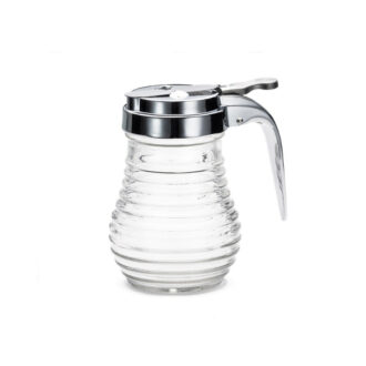 Dispenser Per Miele/Sciroppo In Vetro 180 ml Linea Beehive – Tablecraft