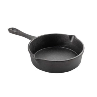 Casseruola Nera Tonda In Ghisa Con 1 Manico – Tablecraft