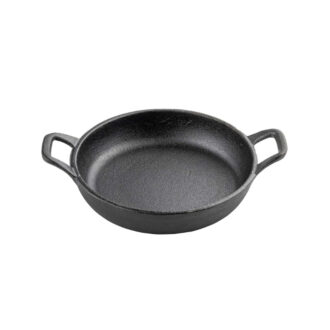 Casseruolina Nera Tonda In Ghisa Con 2 Manici – Tablecraft