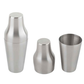Set 2 pz Shaker In Acciaio Inox Satinato Linea Premium 590 ml – Tablecraft Set 2 pz Shaker In Acciaio Inox Satinato Linea Premium 590 ml – Tablecraft