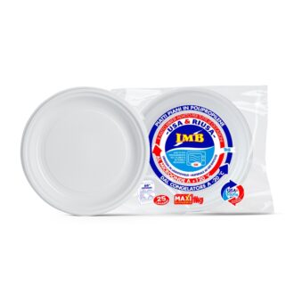 Piatti Piani In PPL Riutilizzabili 22 cm – IMB