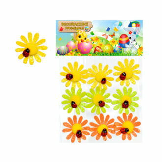 Fiori Con Coccinelle Adesive – Ginmar