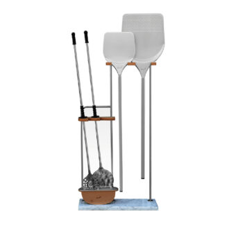 Supporto Portapale Doppio Con Base In Marmo – Zio Pepe Supporto Portapale Doppio Con Base In Marmo – Zio Pepe