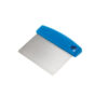 Spatola Rettangolare Rigida In Acciaio Inox Con Manico In Plastica – Gi.Metal