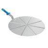 Vassoio Cacciapizza Ø 45 cm In Alluminio Con Manico E Spicchi – Gi.Metal